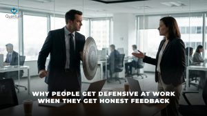 Why People Get Defensive at Work When They Get Honest Feedback